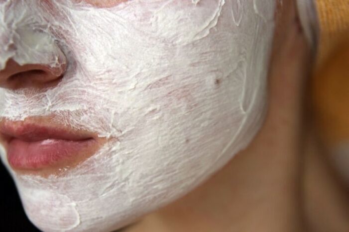 Egg white mask to get rid of wrinkles for oily skin